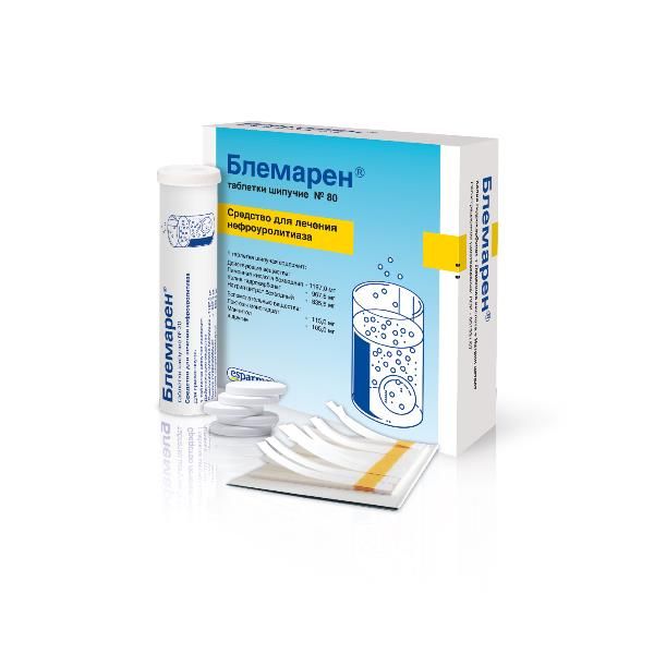 Фотография товара Блемарен таблетки шипучие 80шт