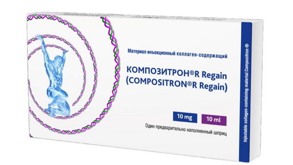 Фотография товара Композитрон 5 раствор для инъекций шприц 0,5% 2мл