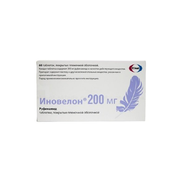 Фотография товара Иновелон таблетки п/о плен. 400мг 60шт
