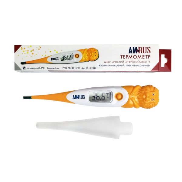 Фотография товара Термометр цифровой медицинский AMDT10 Amrus/Амрус
