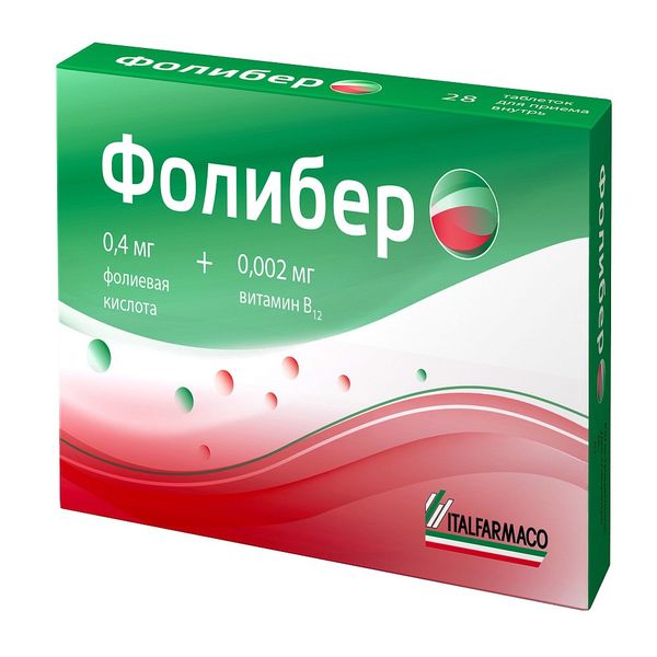 Фотография товара Фолибер таблетки 28шт