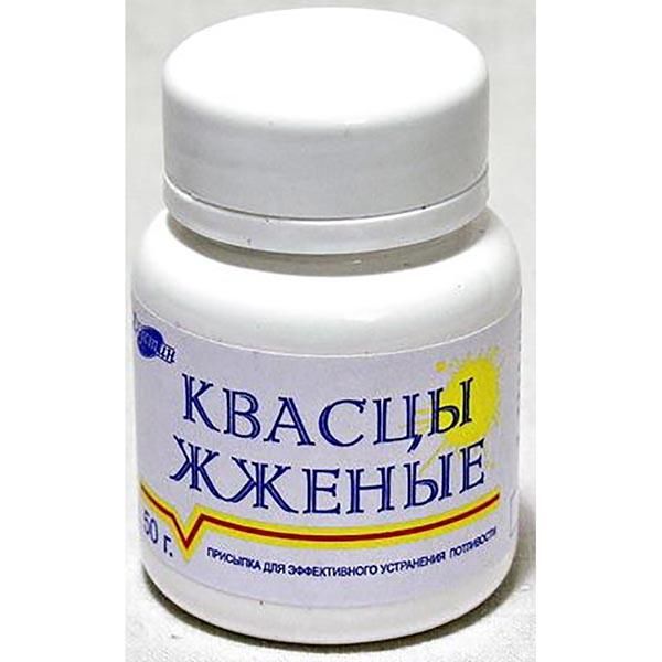 Фотография товара Квасцы жженые присыпка при повышенной потливости для тела 50г