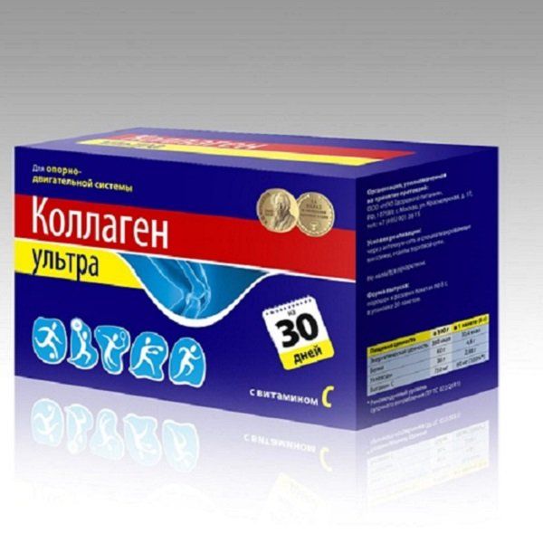 Фотография товара Коллаген Ультра с витамином С вкус натуральный порошок саше 8г 30шт