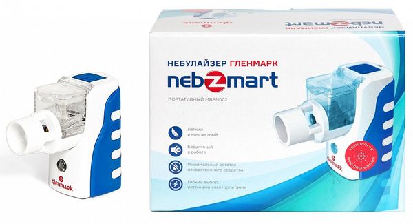 Фотография товара Небулайзер портативный Гленмарк MBPN002 Nebzmart/Небзмарт