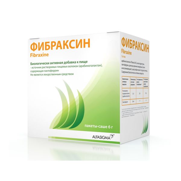 Фотография товара Фибраксин пакеты-саше 6г 15шт