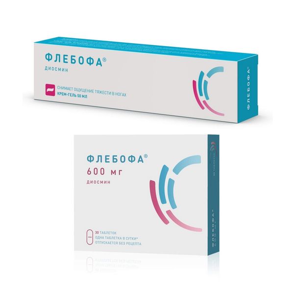 Фотография товара Флебофа крем-гель туба 50мл
