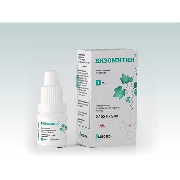 Фотография товара Визомитин капли глазные 0,155мкг/мл 5мл